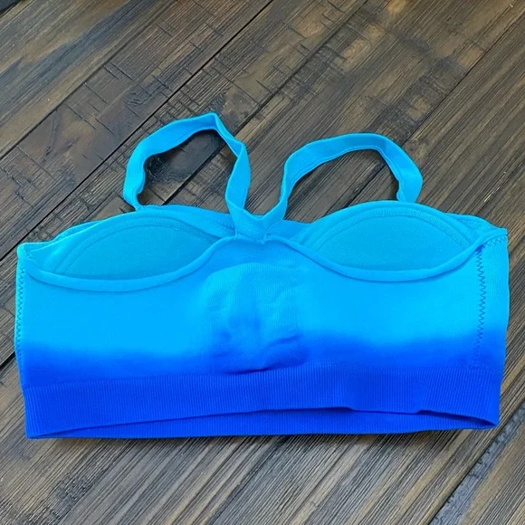 NWOT Hanes Small Blue Bra - Picture 3 of 3